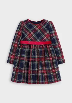 Mayoral rochie din amestec de lana pentru copii culoarea rosu, mini, evazati, 4911 imagine