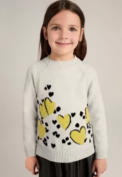 Mayoral rochie din amestec de lana pentru copii culoarea verde, mini, evazati, 4925 imagine