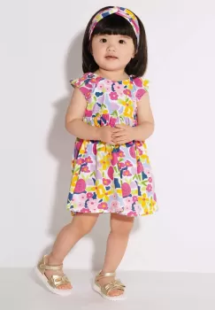 Mayoral rochie din bumbac pentru bebelusi mini, evazati imagine