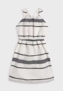 Mayoral rochie din bumbac pentru copii culoarea negru, mini, evazati imagine