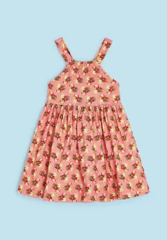 Mayoral rochie din bumbac pentru copii culoarea roz, mini, evazati imagine