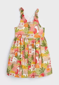 Mayoral rochie din bumbac pentru copii culoarea violet, mini, evazati imagine