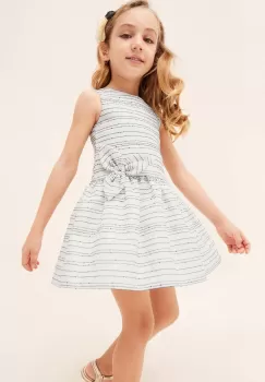 Mayoral rochie fete culoarea alb, mini, evazati imagine