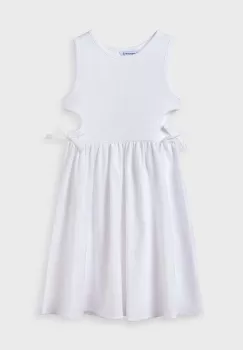 Mayoral rochie fete culoarea alb, mini, evazati imagine