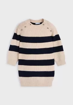 Mayoral rochie fete culoarea albastru marin, mini, drept, 4924 imagine