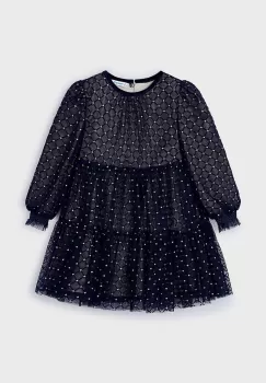 Mayoral rochie fete culoarea albastru marin, mini, evazati, 4910 imagine