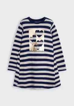 Mayoral rochie fete culoarea albastru marin, mini, evazati, 4929 imagine