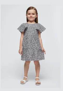 Mayoral rochie fete culoarea albastru marin, mini, evazati imagine