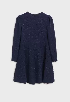 Mayoral rochie fete culoarea albastru marin, mini, evazati imagine