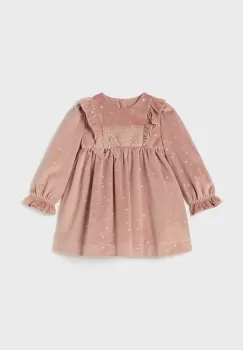 Mayoral rochie fete culoarea bej, mini, evazati, 2904 imagine