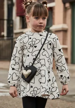 Mayoral rochie fete culoarea bej, mini, evazati, 4931 imagine