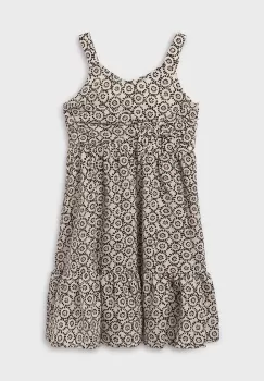 Mayoral rochie fete culoarea bordo, mini, evazati imagine