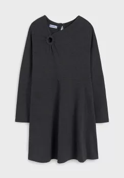Mayoral rochie fete culoarea gri, mini, drept, 7985 imagine