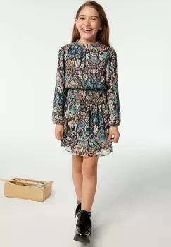 Mayoral rochie fete culoarea gri, mini, evazati, 7981 imagine