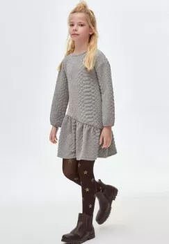 Mayoral rochie fete culoarea gri, mini, evazati imagine