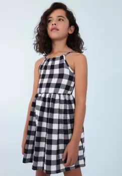 Mayoral rochie fete culoarea negru, midi, evazati imagine