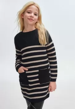 Mayoral rochie fete culoarea negru, mini, drept imagine