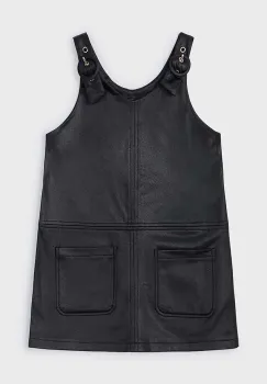 Mayoral rochie fete culoarea negru, mini, drept, 4934 imagine