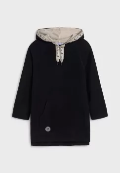 Mayoral rochie fete culoarea negru, mini, drept, 7983 imagine