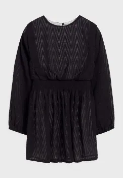 Mayoral rochie fete culoarea negru, mini, evazati, 7977 imagine