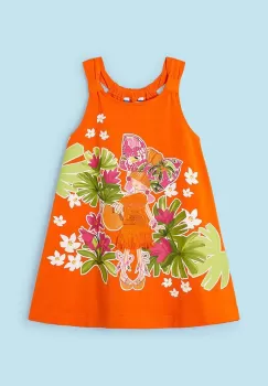 Mayoral rochie fete culoarea portocaliu, mini, evazati imagine