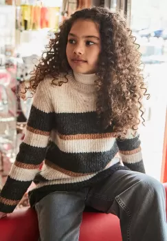 Mayoral rochie fete culoarea portocaliu, mini, mulata, 7984 imagine