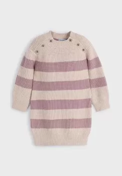 Mayoral rochie fete culoarea roz, mini, drept, 4924 imagine