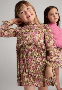 Mayoral rochie fete culoarea roz, mini, evazati, 4913 imagine