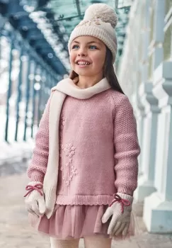 Mayoral rochie fete culoarea roz, mini, evazati, 4918 imagine