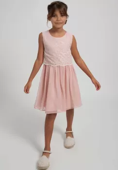 Mayoral rochie fete culoarea roz, mini, evazati imagine