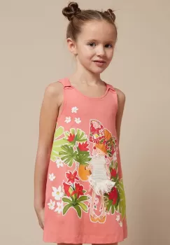 Mayoral rochie fete culoarea roz, mini, evazati imagine