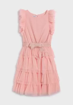 Mayoral rochie fete culoarea roz, mini, evazati imagine