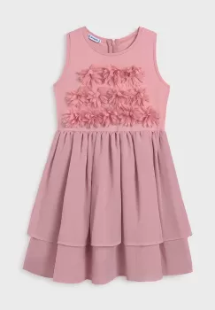 Mayoral rochie fete culoarea roz, mini, evazati imagine