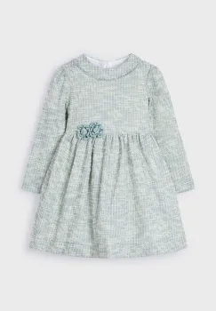 Mayoral rochie fete culoarea turcoaz, mini, evazati, 4916 imagine