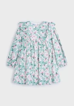 Mayoral rochie fete culoarea turcoaz, mini, evazati, 4917 imagine