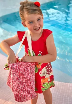 Mayoral rochie fete culoarea violet, mini, evazati imagine