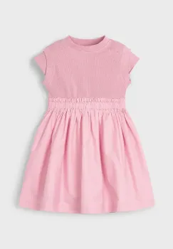 Mayoral rochie pentru copii cu geanta de mana culoarea roz, mini, evazati, 3927 imagine