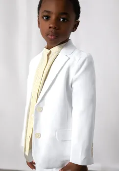 Mayoral sacou din amestec de in pentru copii imagine