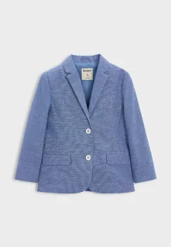 Mayoral sacou din amestec de in pentru copii imagine