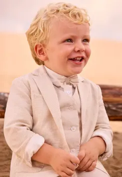 Mayoral sacou din amestec de in pentru copii imagine