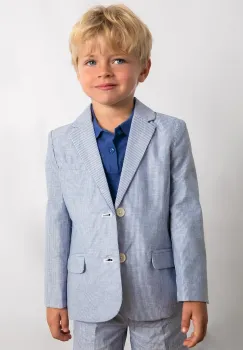 Mayoral sacou din amestec de in pentru copii imagine