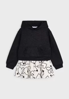 Mayoral set - bluza si fusta culoarea negru, 4936 imagine