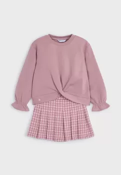 Mayoral set - bluza si fusta culoarea roz, 4220 imagine