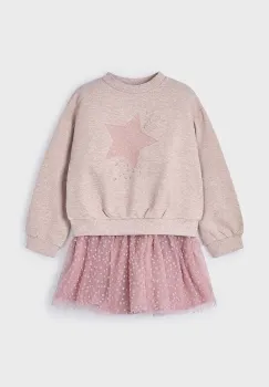 Mayoral set - bluza si fusta culoarea roz, 4937 imagine