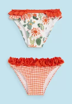 Mayoral slip de baie pentru bebelusi 2-pack culoarea portocaliu imagine