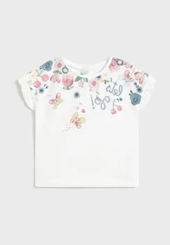 Mayoral tricou copii culoarea alb, 1048 imagine