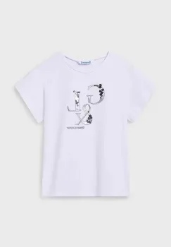 Mayoral tricou copii culoarea alb, 854 imagine