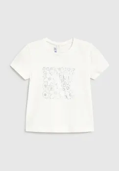 Mayoral tricou copii culoarea bej, 105 imagine