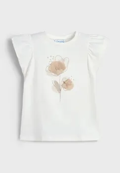 Mayoral tricou copii culoarea maro, 3002 imagine