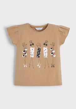 Mayoral tricou copii culoarea maro, 3015 imagine
